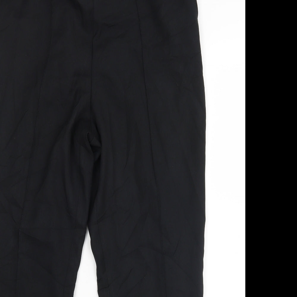 M&S Womens Black   Dress Pants Trousers Size 12 L27 in
