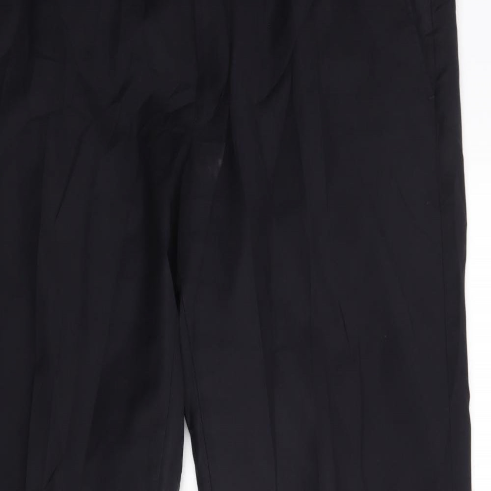 M&S Mens Blue   Dress Pants Trousers Size 32 L29 in