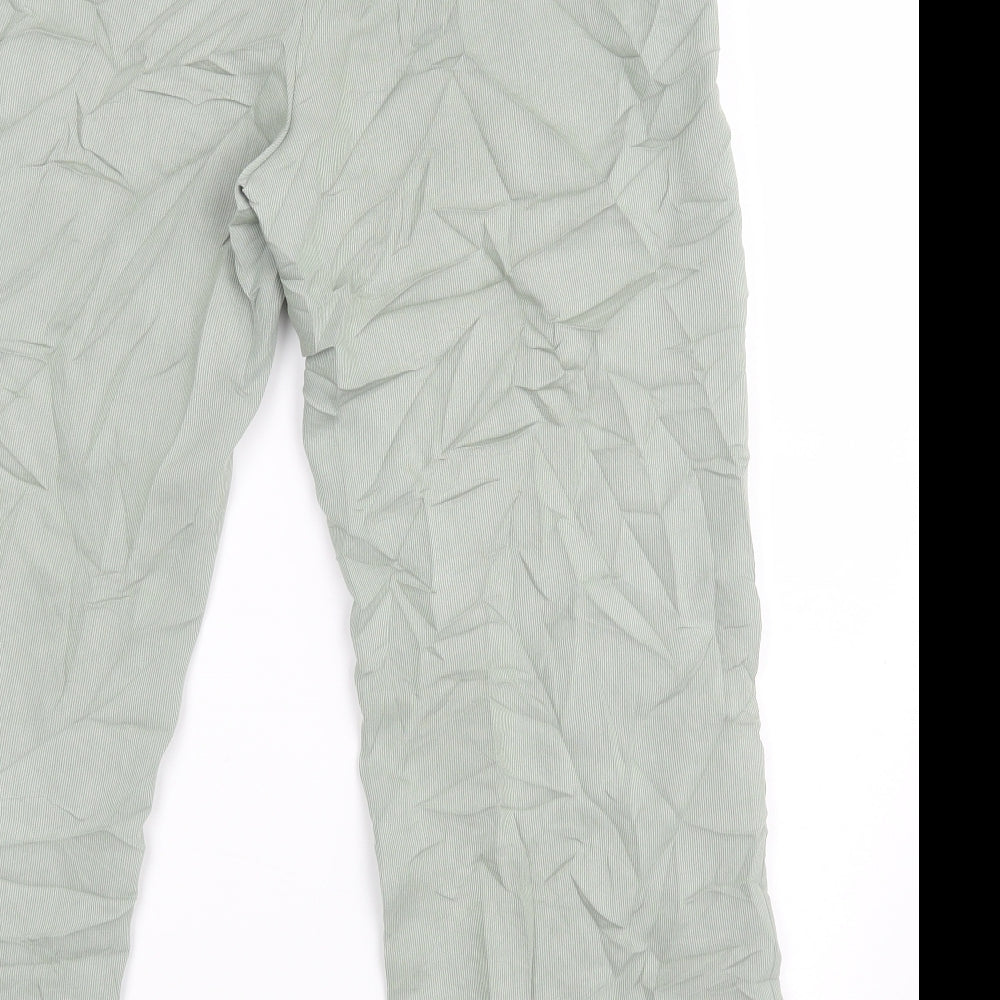 Womens UK Size 14 Principles Regular Fit  Green Trousers