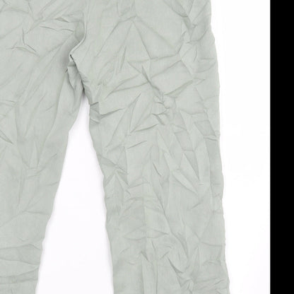 Womens UK Size 14 Principles Regular Fit  Green Trousers