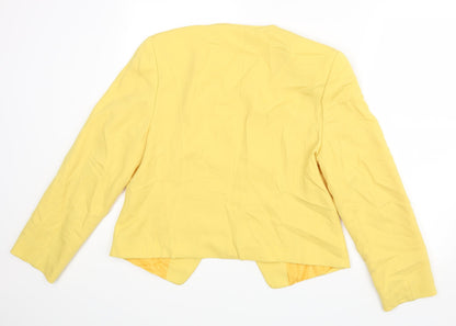 Womens UK Size 38 Bianca Yellow Jacket