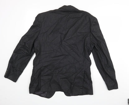 Mens UK Size 44 Burton Regular Grey Suit Jacket