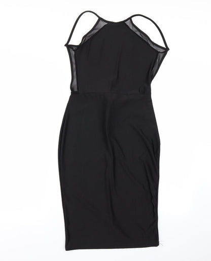 Preworn Womens Black   Pencil Dress  Size M