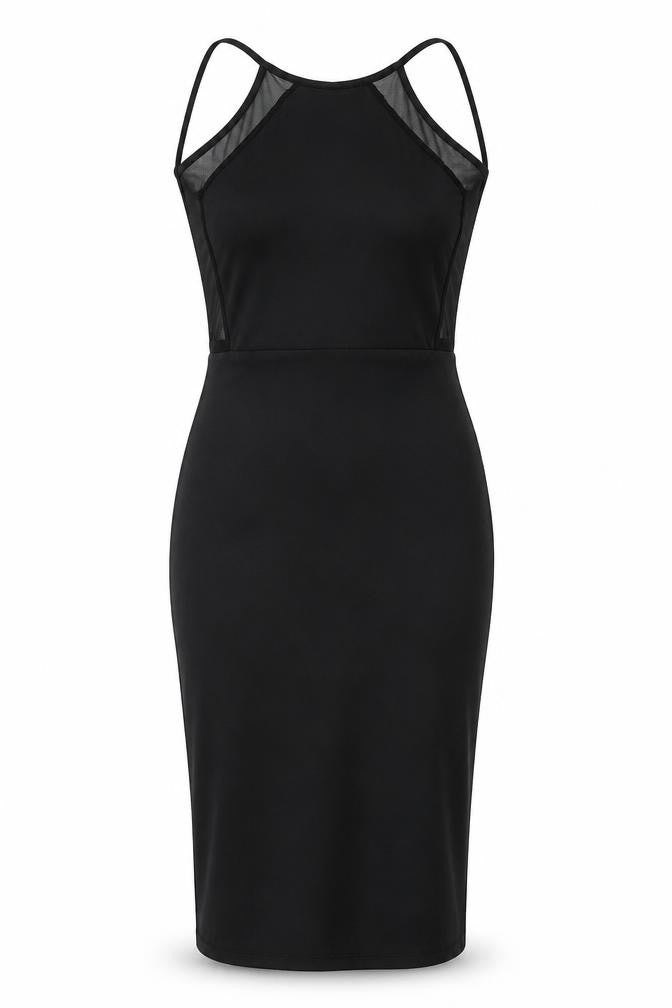 Womens Black   Pencil Dress  Size M