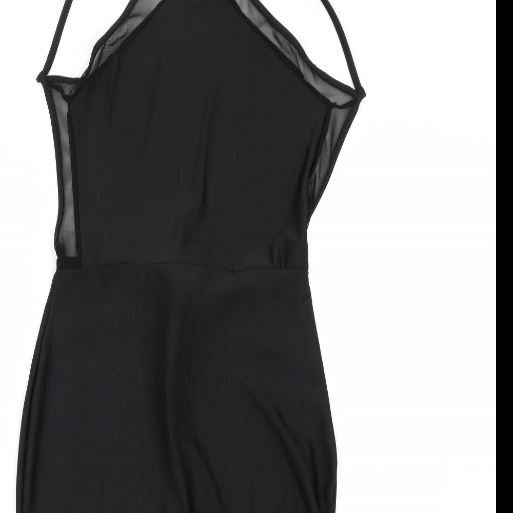 Preworn Womens Black   Pencil Dress  Size M