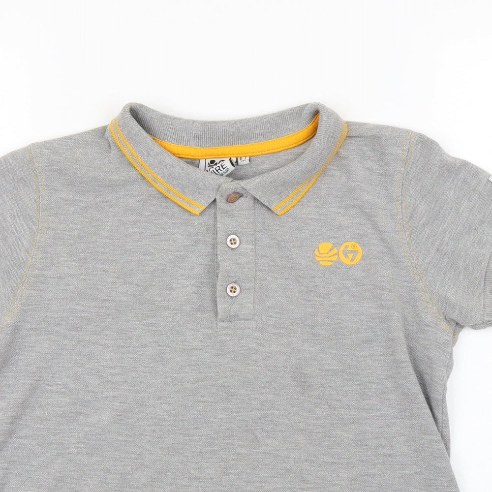 hay wire Boys Grey   Basic Polo Size 6-7 Years  - HAY WIRE