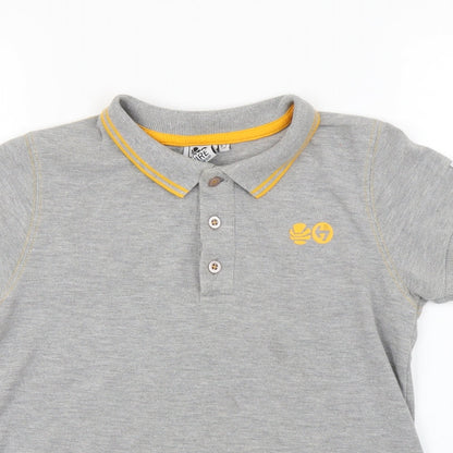 hay wire Boys Grey   Basic Polo Size 6-7 Years  - HAY WIRE