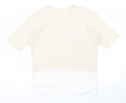 Womens UK Size M Zara Pink Pullover Jumper