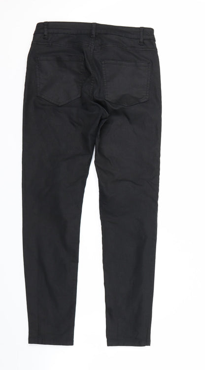 Womens UK Size 6 H&M Regular Fit Skinny Black Jeans