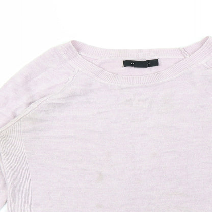 Womens UK Size 10 Atmosphere Pink Basic T-Shirt