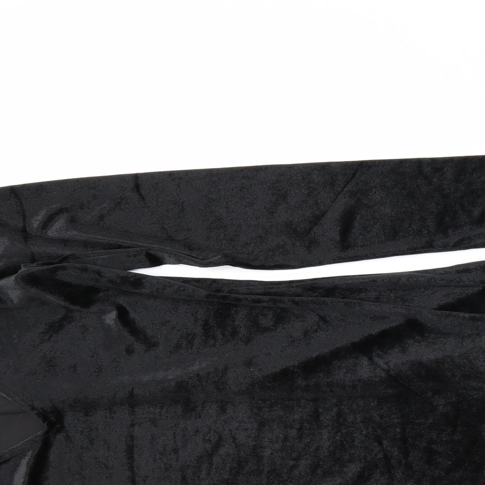 Divided Womens Black   A-Line  Size 8