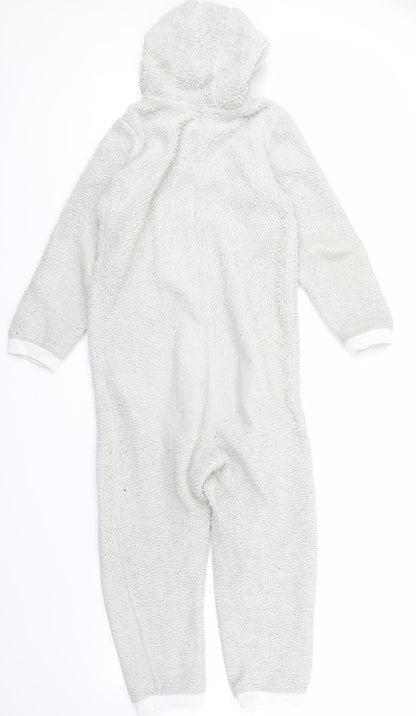 PEPPERTS Girls Grey Animal Print  Cami Nightshirt   - rabbit