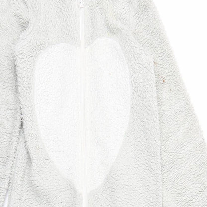 PEPPERTS Girls Grey Animal Print  Cami Nightshirt   - rabbit