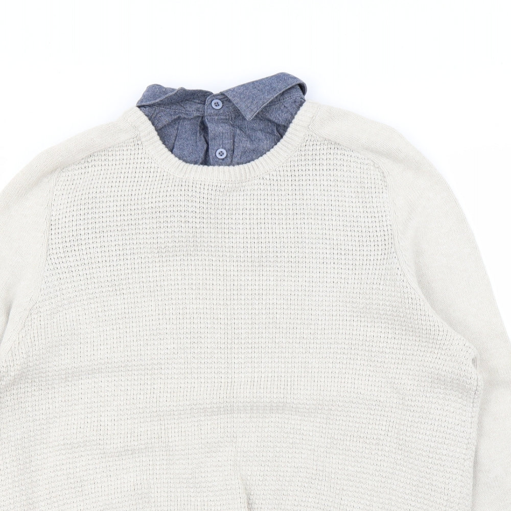 George Mens Brown   Pullover Jumper Size L