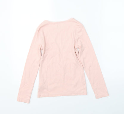 NEXT Girls Pink   Pullover Jumper Size 9 Years