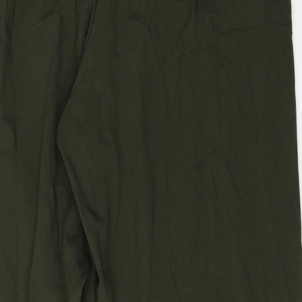 Womens UK Size 36 in Preworn Regular Fit  Green Trousers