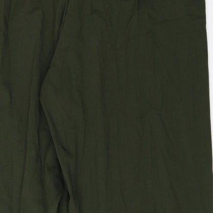 Womens UK Size 36 in Preworn Regular Fit  Green Trousers