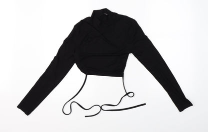 SheIn Womens Black   Shrug Jumper Size S