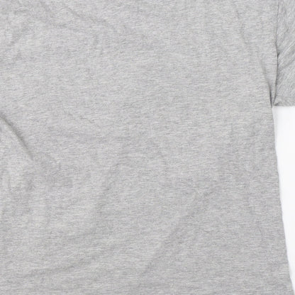 Mens UK Size S Cedar Wood State Grey  T-Shirt