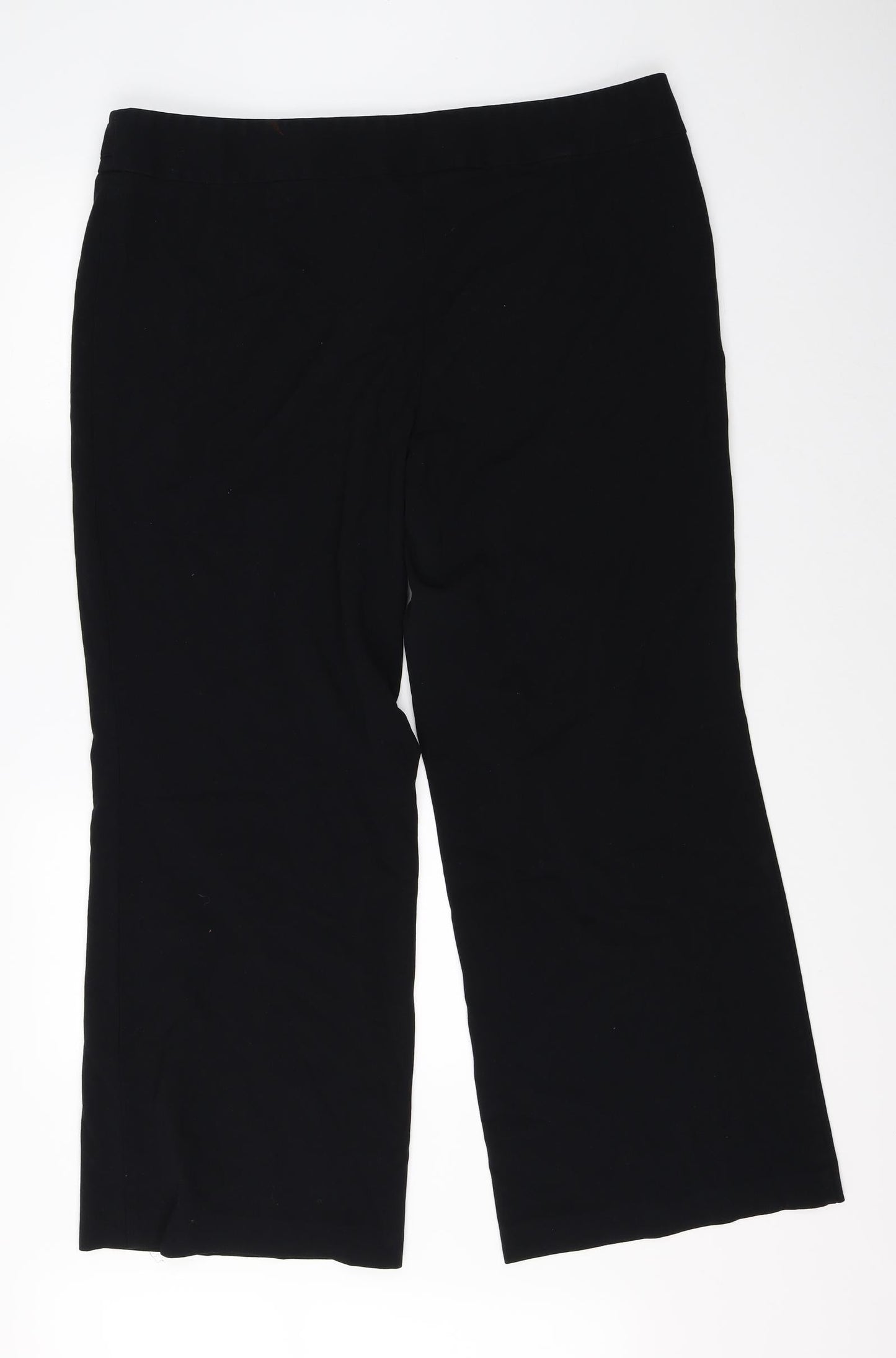 Womens UK Size 40 in Preworn Regular Fit  Black Trousers