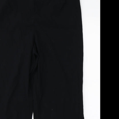 Womens UK Size 40 in Preworn Regular Fit  Black Trousers
