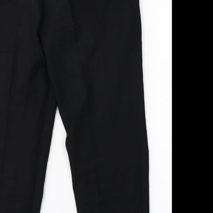 George Mens Black   Dress Pants Trousers Size 32 L29 in