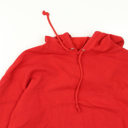 Womens UK Size M Preworn Red Pullover Jumper