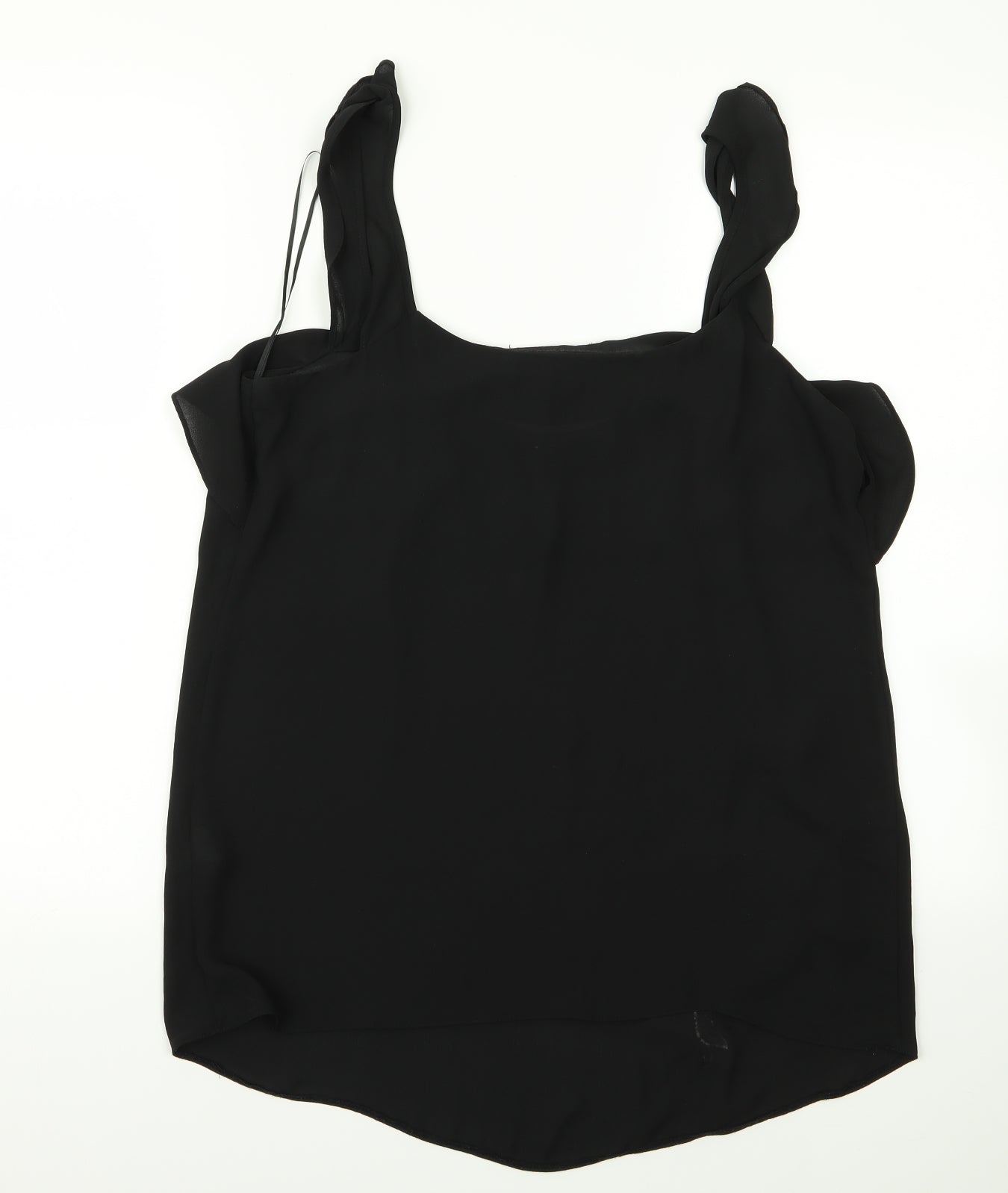 Womens UK Size 10 Atmosphere Black Basic Blouse