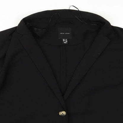 Womens UK Size 12 New Look Black Jacket