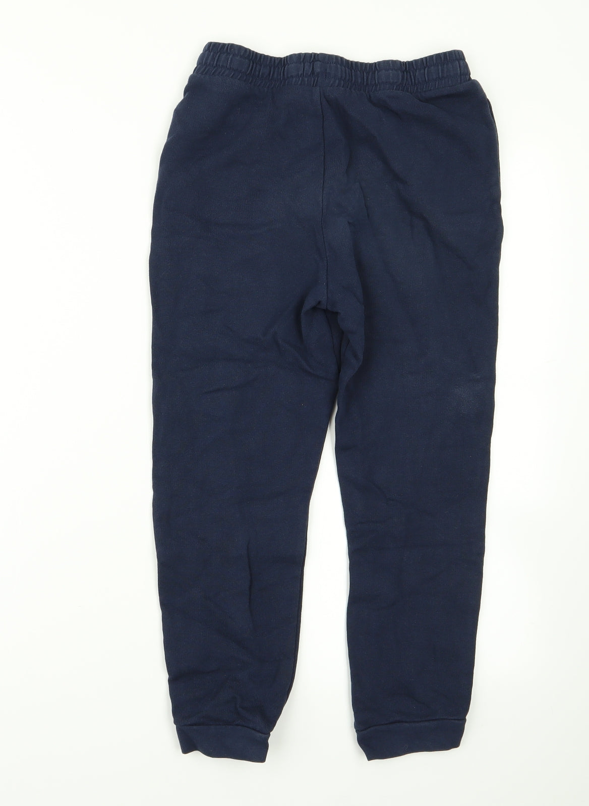 River Island Girls Blue  Ramie Jogger Trousers Size 9 Years