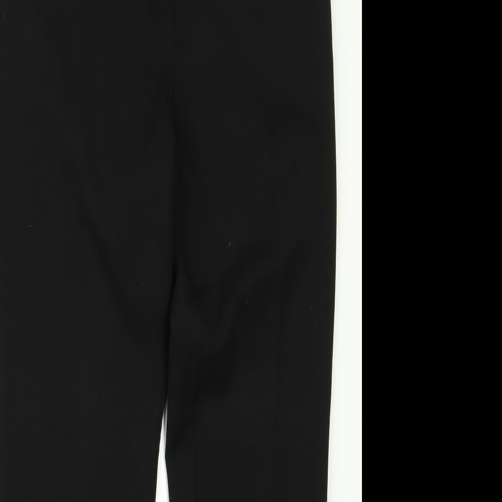 TU Womens Black   Trousers  Size 10 L28 in