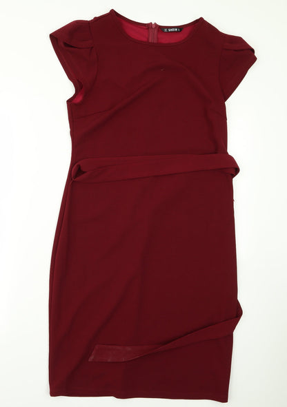 SheIn Womens Red   Pencil Dress  Size L