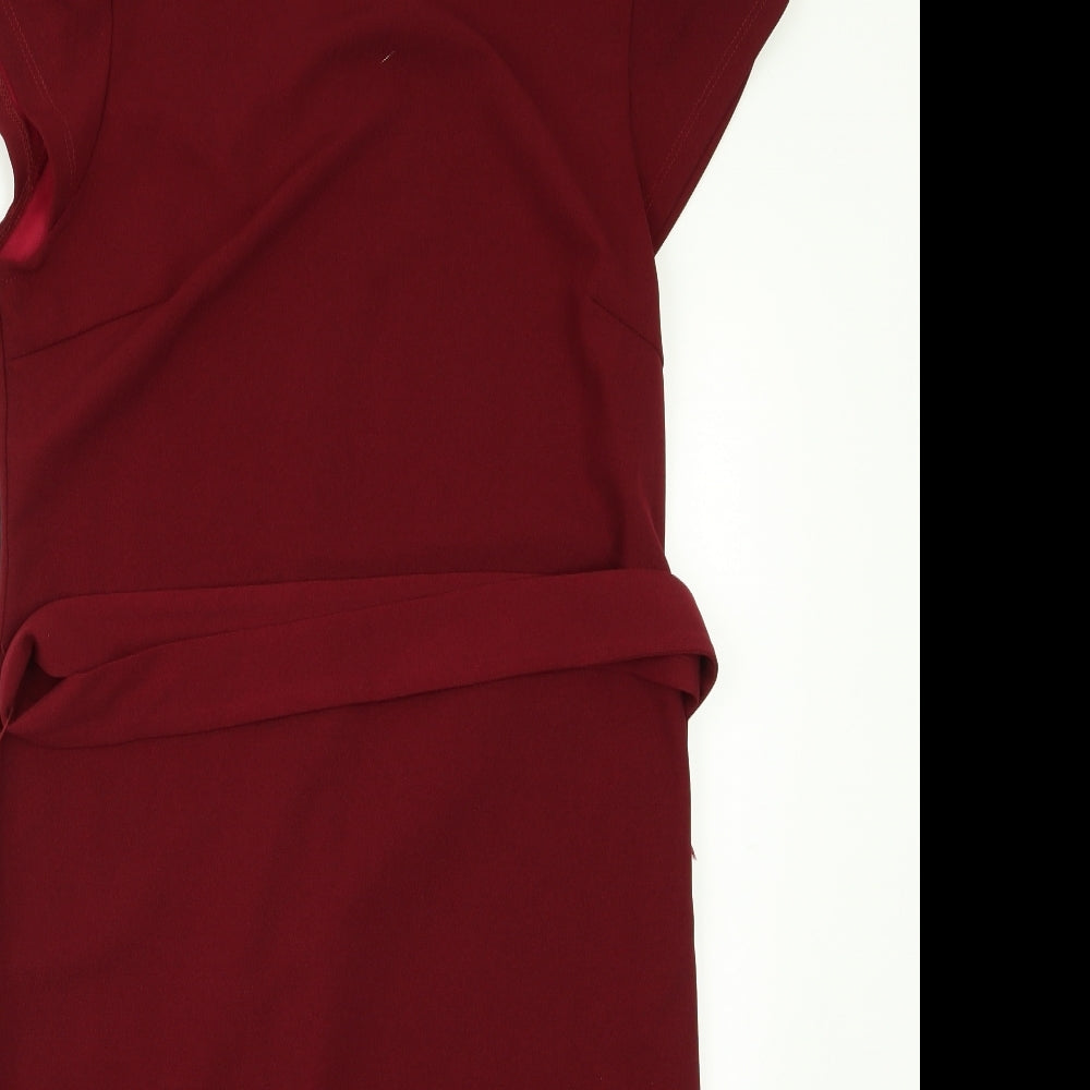 SheIn Womens Red   Pencil Dress  Size L