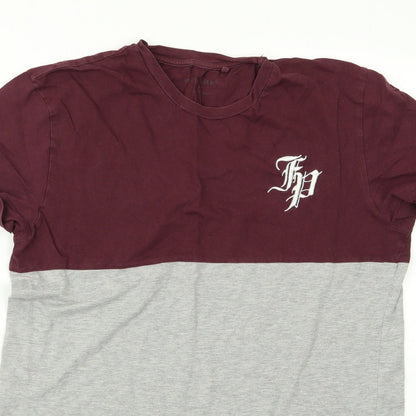 Primark Mens Grey    T-Shirt Size M