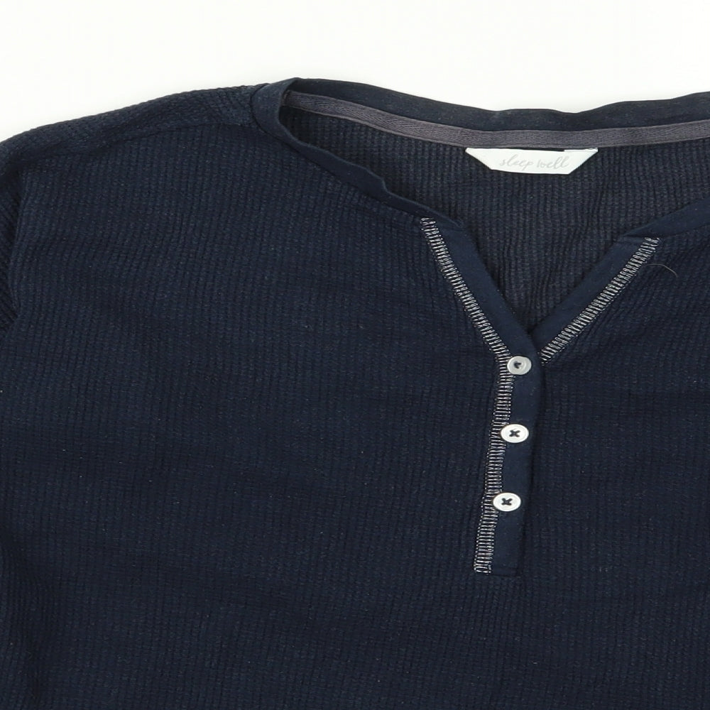 Womens UK Size S m&s Blue Pullover Jumper
