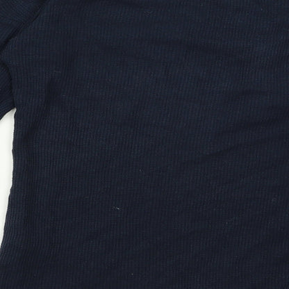 Womens UK Size S m&s Blue Pullover Jumper
