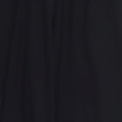 m&s Womens Black   Trousers  Size 12 L26 in