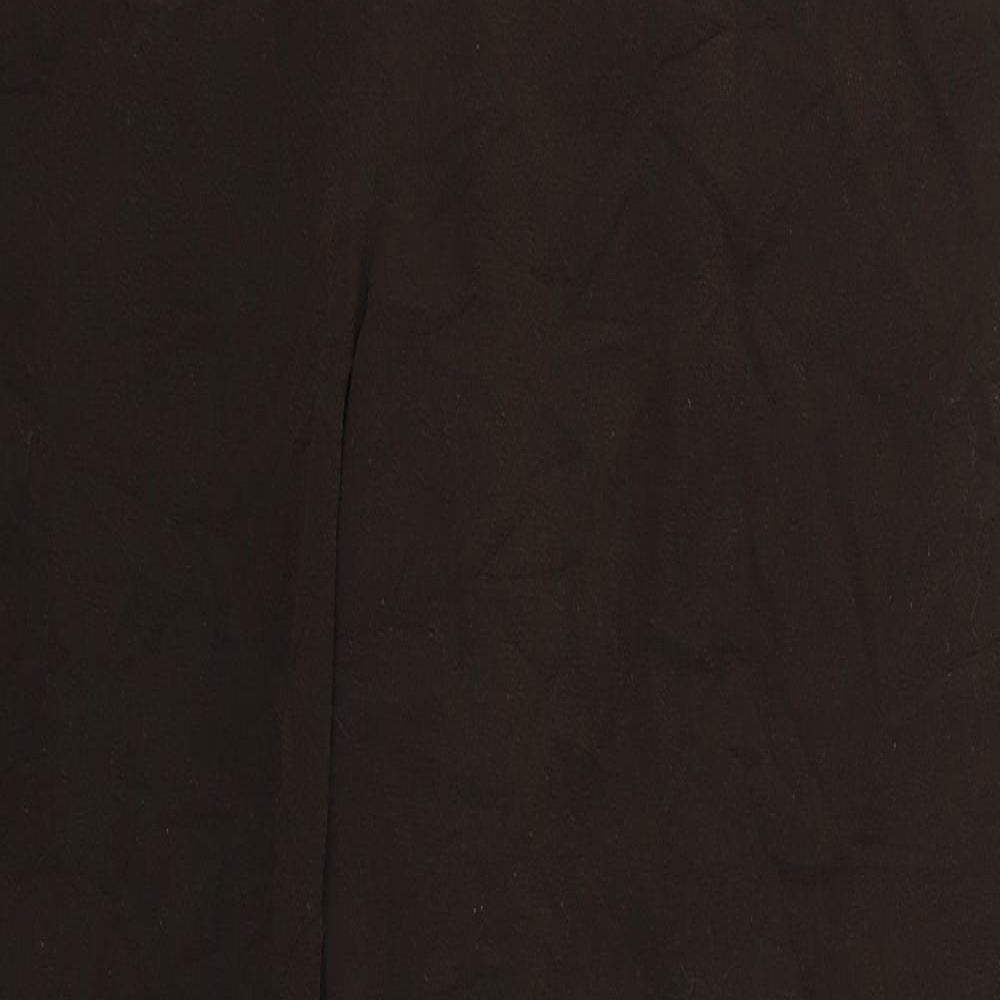 Womens UK Size 38 Preworn Regular Fit  Brown Trousers