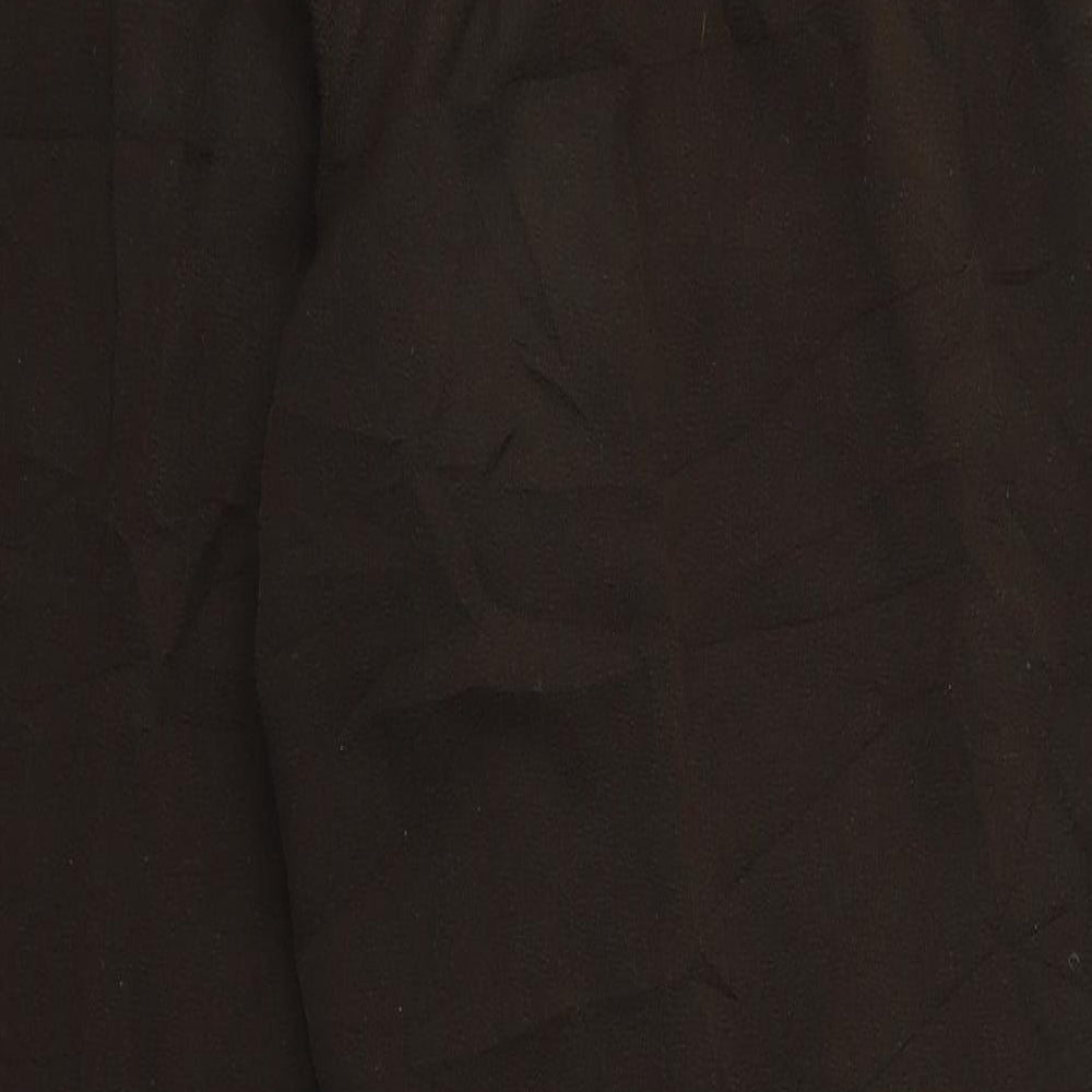 Womens UK Size 38 Preworn Regular Fit  Brown Trousers