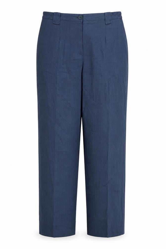 Womens UK Size 38 Preworn Regular Fit  Blue Trousers