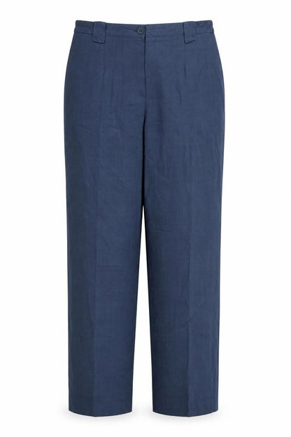 Womens UK Size 38 Preworn Regular Fit  Blue Trousers