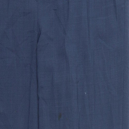 Womens UK Size 38 Preworn Regular Fit  Blue Trousers