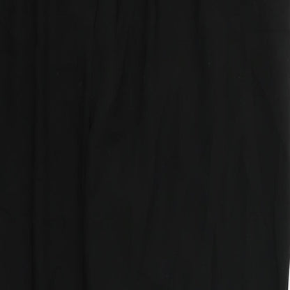 Monsoon Womens Black   Trousers  Size 12 L24 in