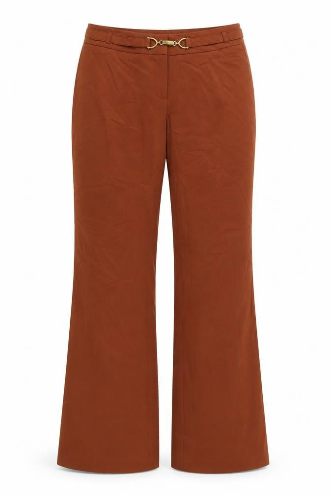 Womens UK Size 12 Dorothy Perkins Regular Fit  Orange Trousers