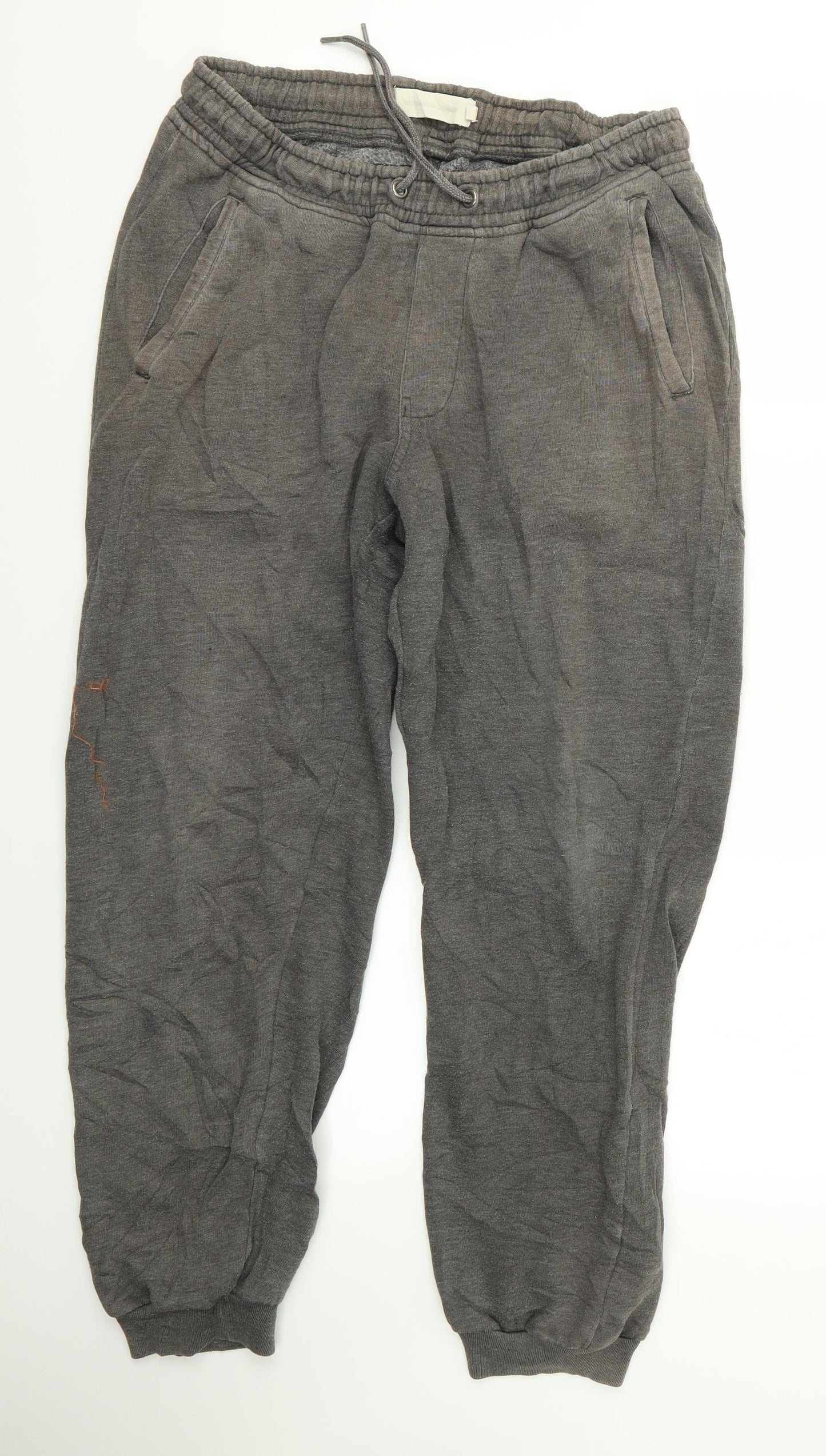 Womens UK Size M Preworn Regular Fit  Grey Trousers