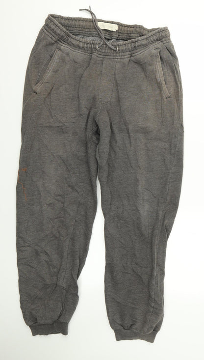 Womens UK Size M Preworn Regular Fit  Grey Trousers