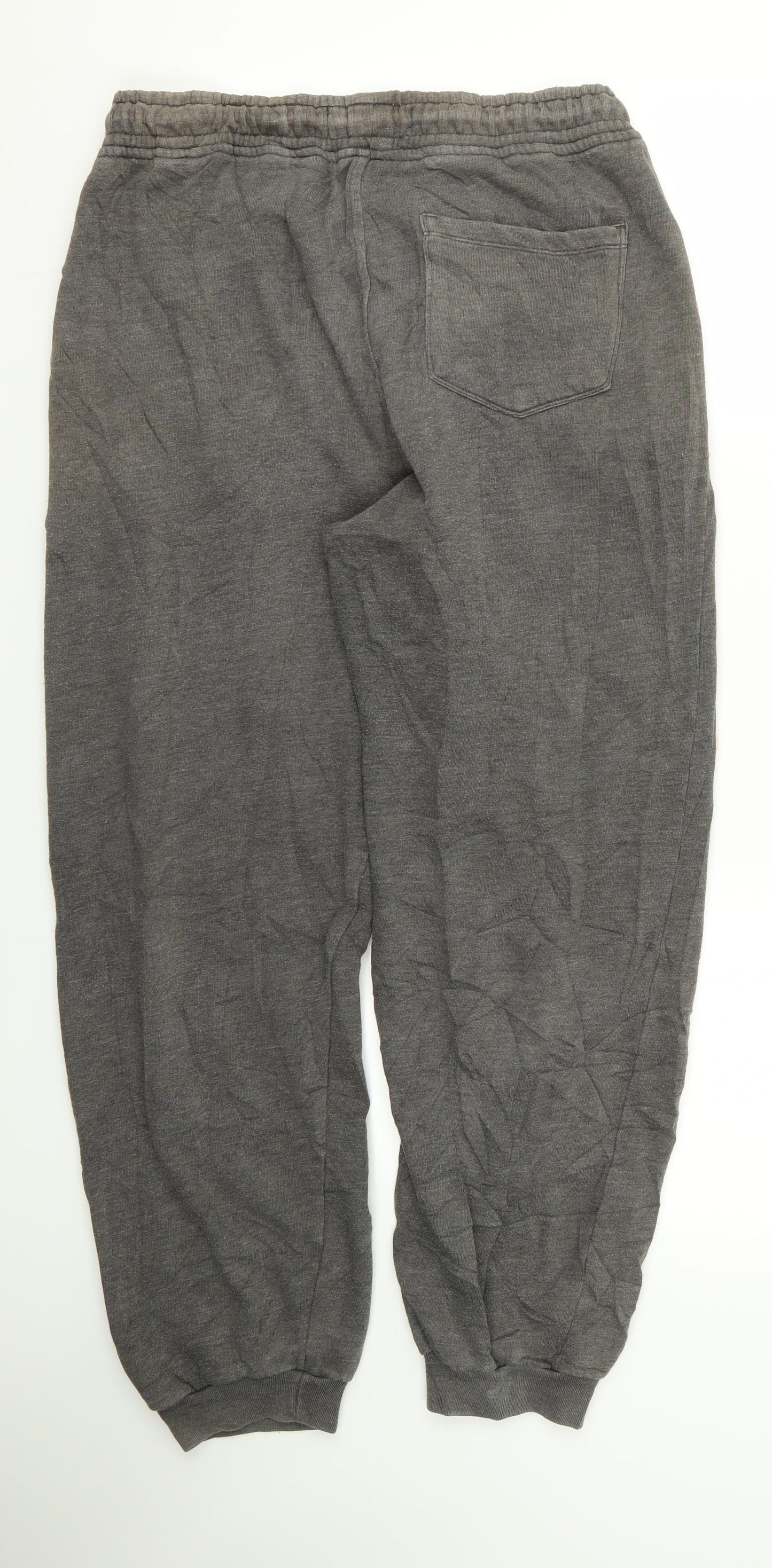 Womens UK Size M Preworn Regular Fit  Grey Trousers