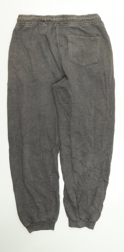 Womens UK Size M Preworn Regular Fit  Grey Trousers