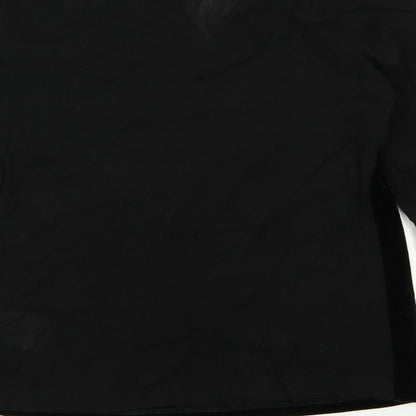 Betty Clark Womens Black   Basic Blouse Size M