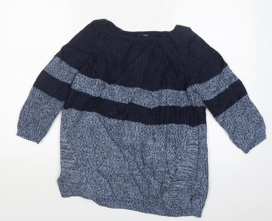 Womens UK Size 8 NEXT Blue Pullover Jumper